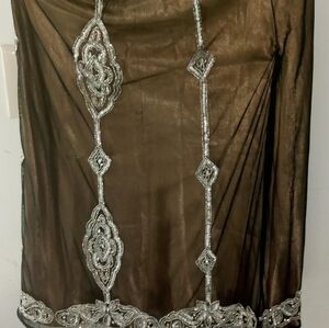 Very pretty sparkly nudish skirt